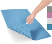 Vive Non-Slip Bath Mat with Suction Cups - 28" x 16" Extra Large Rubber Mat for Safety & Comfort - Patented Grip Prevents Slips and Falls for Kids, Elderly, Men, Women - XL Non Skid Shower & Tub Cover