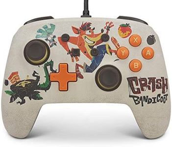 PowerA Enhanced Wired Controller for Nintendo Switch - Quantum Crash, Crash Bandicoot 4: It's About Time, Nintendo Switch Lite, Gamepad, game controller, wired controller, officially licensed
