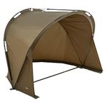 Westlake Easy To Pitch Bivvy Day Shelter with Large Open Front, Day Fishing Shelter, Fishing Tent, Fishing Gear, Fishing Equipment, Green, One Size