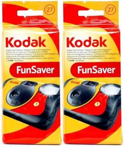 Kodak Funsaver One Time Use Film Camera (2-Pack)