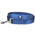 Blueberry Pet 12 Colors Durable Classic Dog Leash 5 ft x 5/8", Royal Blue, Small, Basic Nylon Leashes for Dogs