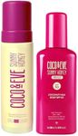Coco & Eve Coconut Milk Body Sunscreen SPF 50 6.76 Fl Oz + Coco & Eve Sunny Honey Bali Bronzing Self Tanner Mousse 6.7 fl oz (Dark)
