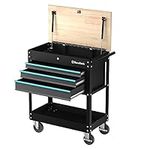 DURATECH 30-1/2 in 3-Drawer Rolling