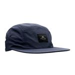 Tillak Wallowa Camp Hat, Lightweight Nylon 5 Panel Cap with Snap Closure, Midnight Blue, One Size