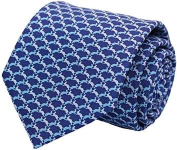 WITZROYS 100% Silk Ties for Men Handmade Neckties with Bunnies Printed+Gift box