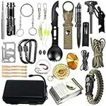 Survival kit,Camping Survival kit is The Best Survival Tool for Outdoor Camping, Wilderness Survival Equipment, car Survival kit, Outdoor lifesaving kit is The Best Gift for Family and Friends