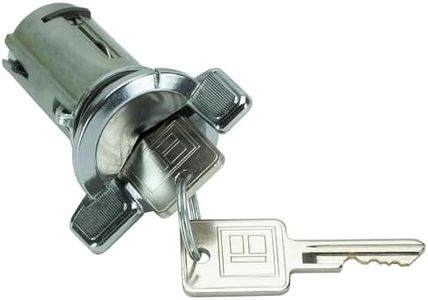 Ignition Lock Cylinder and Key Set Compatible with 1969-1974 Camaro EL Camino Impala and Nova