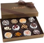 Cookie Gift Basket, 12 Gourmet Chocolate Cookie Gift Box, Prime Gifts for Food Delivery Ideas for Women Men Grandma