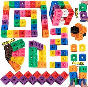 EDX Education 75167 - Fidget Cubes Pack of 100. Fidgets for Kids, Teens, Adults, Sensory Toys for Autistic Children, ADHD, Stress Relief, Anxiety, Party Favours, Stocking Stuffers