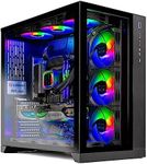 Skytech Prism Gaming PC, Intel i9 12900K 3.2 GHz, RTX 4070 Ti Super, 1TB NVME Gen4, 32GB DDR5 RAM RGB, 850W Gold PSU Wi-Fi, Win 11 Home, RGB-Keyboard and RGB-Mouse Included