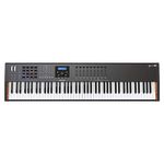 Arturia - KeyLab 88 MkII - 88-Key MIDI and Modular Controller for Music Production - Expressive Piano-Weighted Keybed, 16 Pads, 9 Faders, 9 Knobs - Software Included (Black)