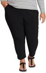 Eddie Bauer Women's Departure Ankle Pants, Black, Medium