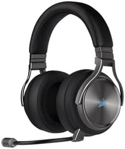 Corsair Virtuoso RGB Wireless SE High-Fidelity Gaming Headset (7.1 Surround Sound, Broadcast-Grade Omni-Directional Microphone with PC, PS4, Switch and Mobile Compatibility) Gunmetal