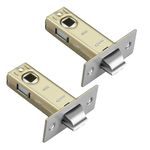 2Pcs Door Latches for Internal Door Internal Door Lock Door Latch Door Locks Internal Door Catches for Internal Doors for Internal Doors Compatible with Various Door Lock Handles