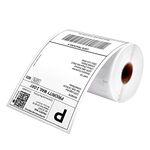 MUNBYN 4"x6" Direct Thermal Printer Label, Shipping Labels Compatible with DYMO LabelWriter 4XL 1744907,1755120, Rollo, Jadens, Nelko, Pedoolo, Perforated Postage Label Paper, 220 Labels/Roll