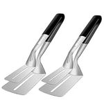 Spatula Tongs for Flipping, Stainle