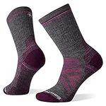 Smartwool Women's Hike Full Cushion Crew Socks, Medium Gray, M