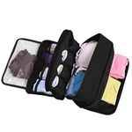 Travel Multi-function Underwear Organize Storage Bag Portable Bra Socks Lingerie Accessories Pack Cube Toiletry Bag