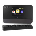 Ocean Digital WR-03M Internet Radio Receiver (No Built-in Speaker) with Bluetooth, FM, Wi-Fi, LAN, Optical & Line Out, UPnP/DLNA Streaming, Alarm Clock, Podcasts HiFi Component for Home Audio System