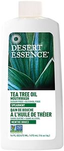Desert Essence Tea Tree Oil Mouthwash, 16 Fl Oz