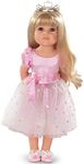 Gotz Hannah Princess 19.5" Blonde Poseable Doll with Blue Eyes and Additional Outfit