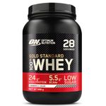 Optimum Nutrition Gold Standard 100% Whey Protein, Muscle Building Powder With Naturally Occurring Glutamine and BCAA Amino Acids, Cookies and Cream Flavour, 28 Servings, 896 g