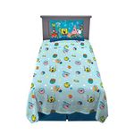 Franco Kids Bedding Super Soft Microfiber Sheet Set, 3 Piece Twin Size, Spongebob Sponge on The Run,NA2998