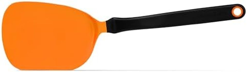 Dreamfarm Chopula –Super Flexible Chopping Sit Up Spatula – Safe for Non-Stick One Size Orange