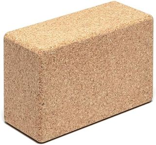 Bloc de yoga Go4Cork en liège - Standard | 23 x 15 x 10 cm | Non toxique, alternative aux blocs de yoga en mousse | Inodore, doux, antidérapant | Parfait pour offrir aux yogis | Pour hommes et femmes