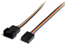 StarTech.com FAN4EXT12 12in 4 Pin Fan Power Extension Cable - M/F