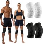 McDavid Hexpad Knee Or Elbow (Black, Medium)