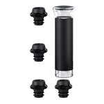 Hemoton Wine Saver Pump with Vacuum Bottle Stoppers Rabbit Wine Preserver