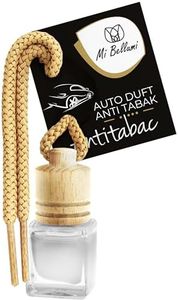 Mi Bellumi Auto Duft Anti Tabak - Bergemotte, Zedernholz - Duftanhänger Auto | Anti Nikotin Geruch Auto - Anti Rauch Duft Anti Tobacco Car Air Freshener - Lufterfrischer Anti Tabak Raumduft
