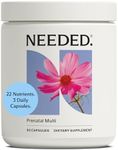 Needed. Multivitamin for Prenatal with Choline | Prenatal Multi Essentials Capsule- Pregnancy, Breastfeeding, Postpartum | Expertly-Formulated & Third-Party Tested, | 30-Day Supply