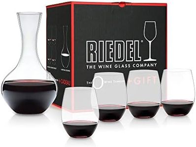 Riedel O Series Cabernet-Merlot Wine Glass 4pc Set with Decanter