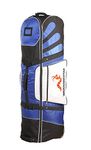 Woodworm Golf Deluxe Travel Cover With Wheels : Blue