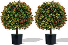 Goplus 22'' Artificial Boxwood Topi