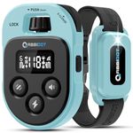 ABBIDOT Shock Collar - [2024 Version] 178 Levels Dog Training Collar with Remote, 4100ft Dog Shock Collar, Remote Waterproof E Collar for Small Medium Large Dogs with E-cliker Up to 6 Dogs(Light Blue)