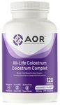 AOR - All-Life Colostrum 500mg, 120 Capsules - Bovine Colostrum Supplement for Immune System Support, Tissue Healing and Leaky Gut Repair Supplement - Whole-Food Based Immune Support