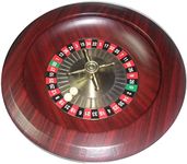 YAOJIA roulette wheel game set 12 Inch Professional Wooden Roulette Wheel Set,Turntable Leisure Table Games,Perfect For An At-Home Game Night Or A Club Party