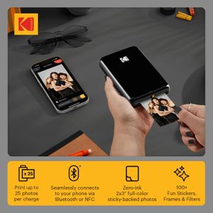 KODAK Step Instant Photo Printer – Portable Wireless Bluetooth