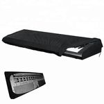 UK SELLER | Large Black Piano Keyboard Dust Cover Suits 88 Key Model | Protector Waterproof Dust Storage Bag