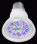 TORPE-10W Plant Grow Light Bulb B22 with clear pc cover. (RB-10-10) 90 Days warranty