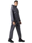 Wildcraft Men Rain Jacket | Hooded Waterproof Design With Adjustable Drawstring & Elasticated Cuffs | 100% Polyester Breathable Fabric For Monsoon Travel & Daily Wear