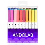 ANDOLAB Marker Pens for Cricut Maker 3/Maker/Explore 3/Air 2/Air, 1.0 Tip Premium Marker Pen Set of 30 Pack Supplies Tools Accessories Writing Drawing Pen Compatible with Cricut Machine