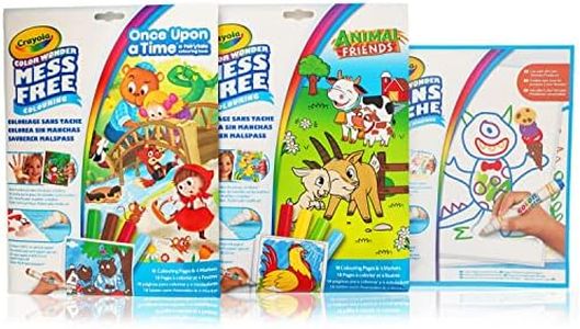 CRAYOLA - Color Wonder, jeu de couleur sans taches, activité créative à domicile, âge 3,4,5 ans