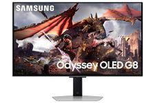 Samsung Odyssey Gaming OLED G8 LS32DG802SUXXU 32" Ultra HD Gaming Monitor - 4K UHD, 0.03ms, 240Hz, HDR10+, Height Adjust, Speakers, Full Smart Platform, 3840x2160