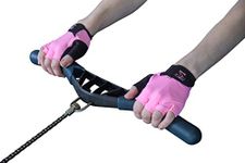 Hornet Watersports Light Pink Rowing Gloves for Women by Ideal for Indoor Rowing, Sculling, Kayak, SUP, Outrigger Canoe, Dragon Boat and Other Watersports (M (Fits 7"-7.5"))