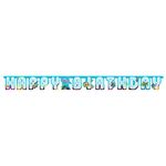 Creative Converting Ocean Happy Birthday Jointed Party Banner