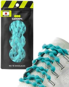 Caterpy Laces - The Ultimate No Tie Shoelaces (Sea Green)